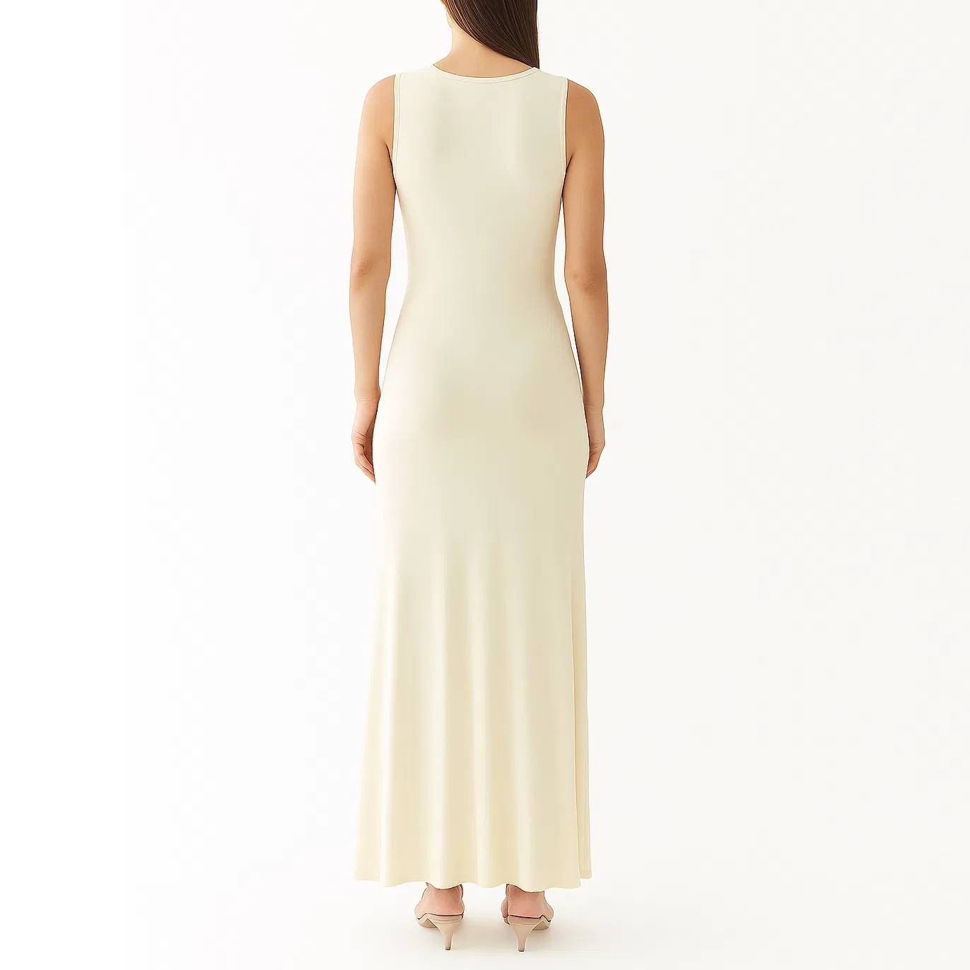 Vestido Casual Feminino Ombro a Descoberto Atacado em Várias Cores