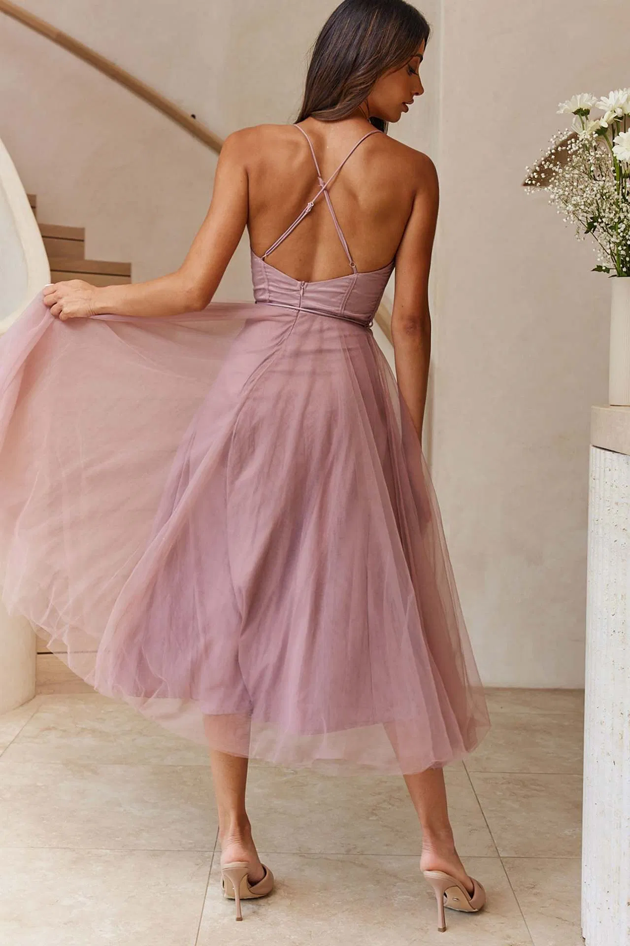 Vestidos Casuais Bandeau Elegantes para Mulheres - Estilos de Primavera e Verão