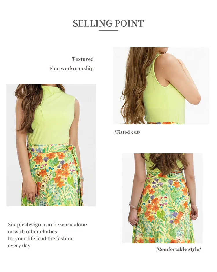 Detalhe do Vestido Floral Feminino