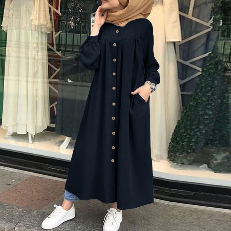 Cardigã Casual de Outono para Mulheres com Manga Longa, Gola Alta, Vestido Amplo