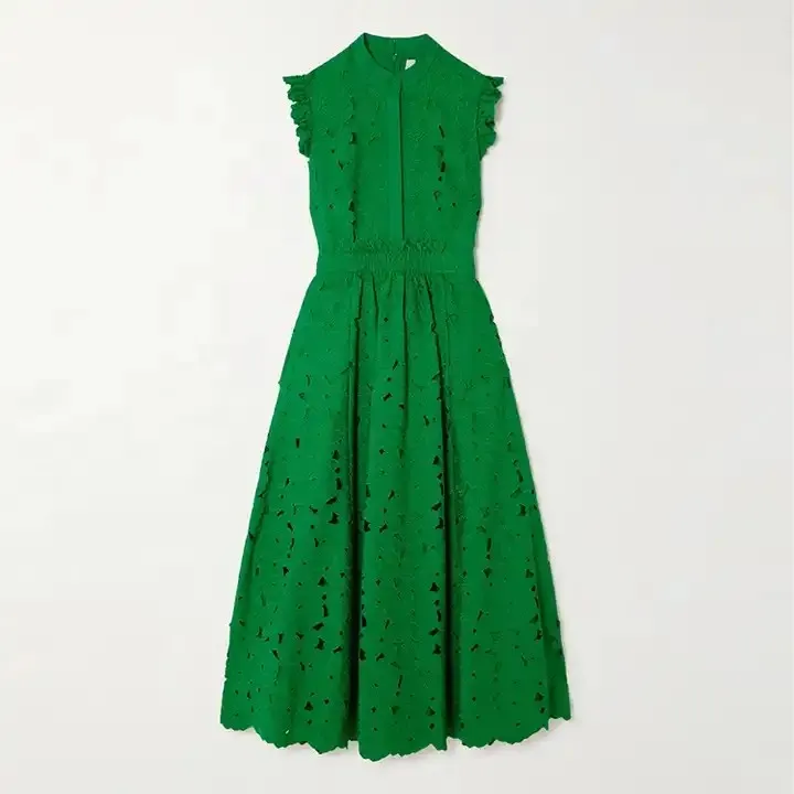 Vestido Midi Casual Detalhe