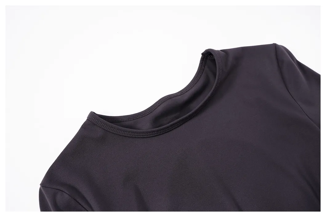 Vestido mini casual de manga longa com decote redondo para mulheres, ideal para festas de outono