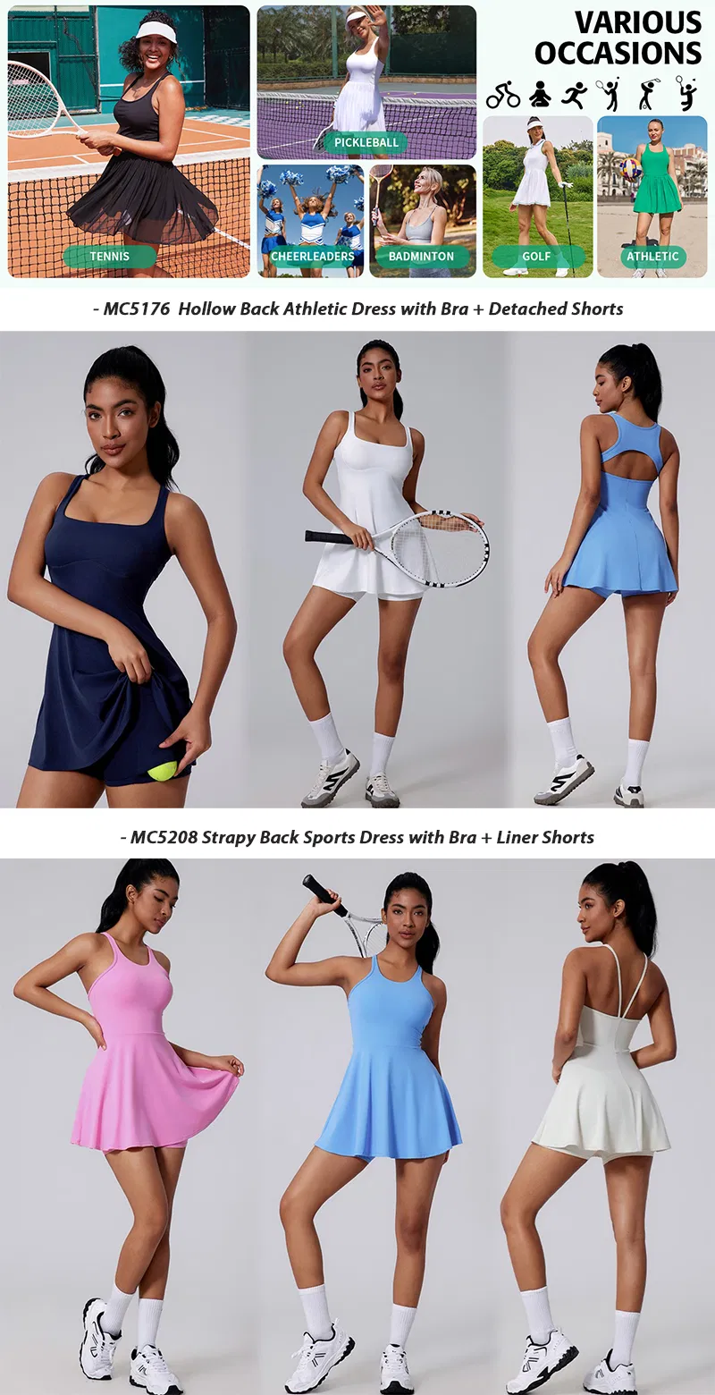 Destaque de Vestido Esportivo