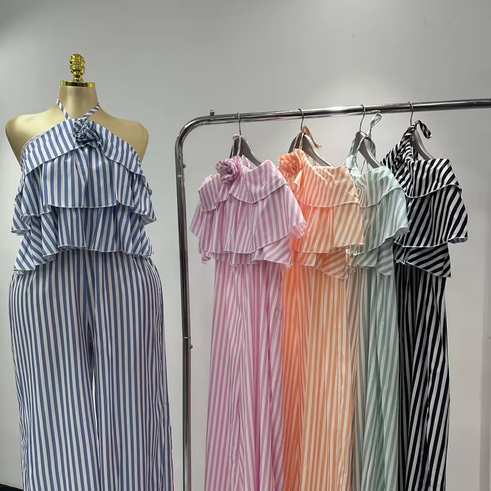 Vestido Casual de Verão em Comprimento Médio em Cor Sólida