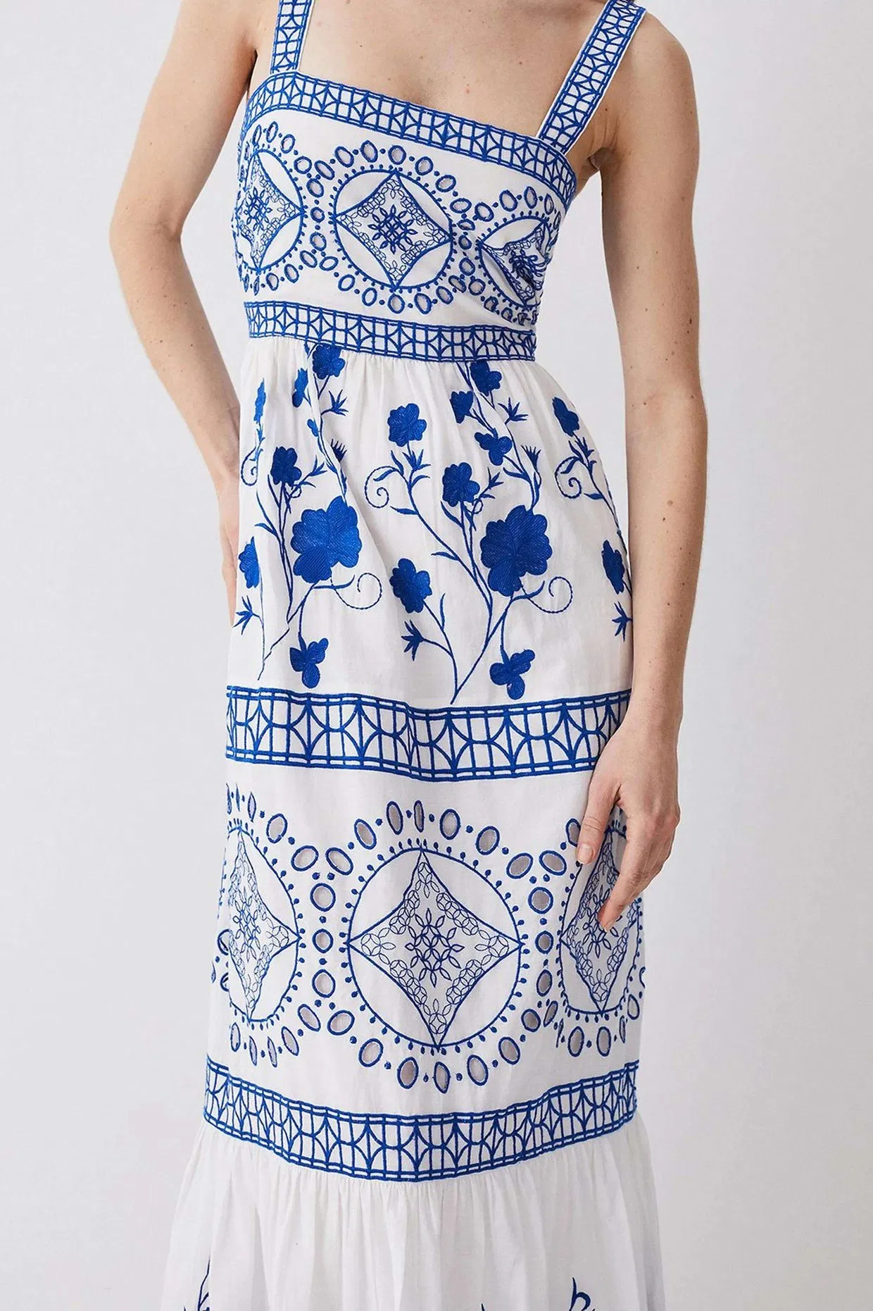Vestido Maxi de Linho Feminino Estampa Vintage Alça Fina Sem Mangas Design Sexy Casual para Verão Noite Preço de Fábrica Todas as Tamanhos Disponíveis Personalizado OEM/ODM