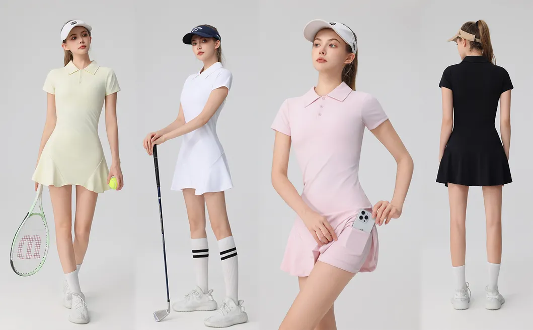 Vestido Polo Esportivo Feminino