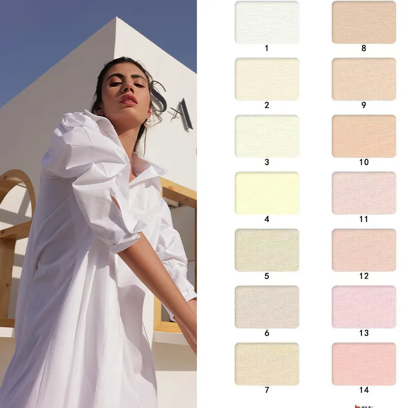 Vestidos Casuais Personalizados de Fábrica para Senhoras Vestido Camisa de Manga Longa