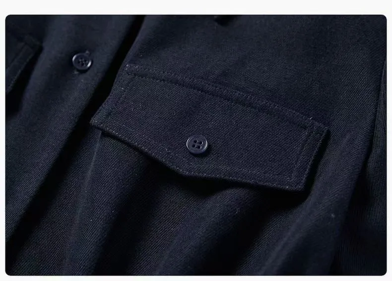 Novo Estilo Estilo Francês Blusa Vestido Casual de Manga Longa com Gola Ajustada para o Dia