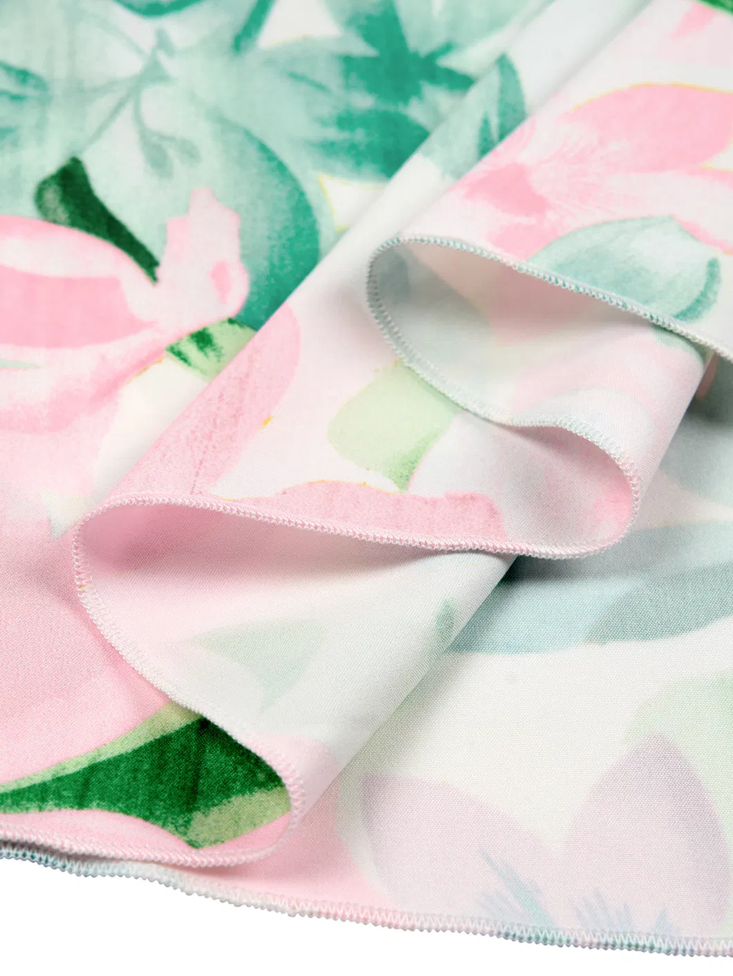 Vestido Estampa de Verão Detalhe 6