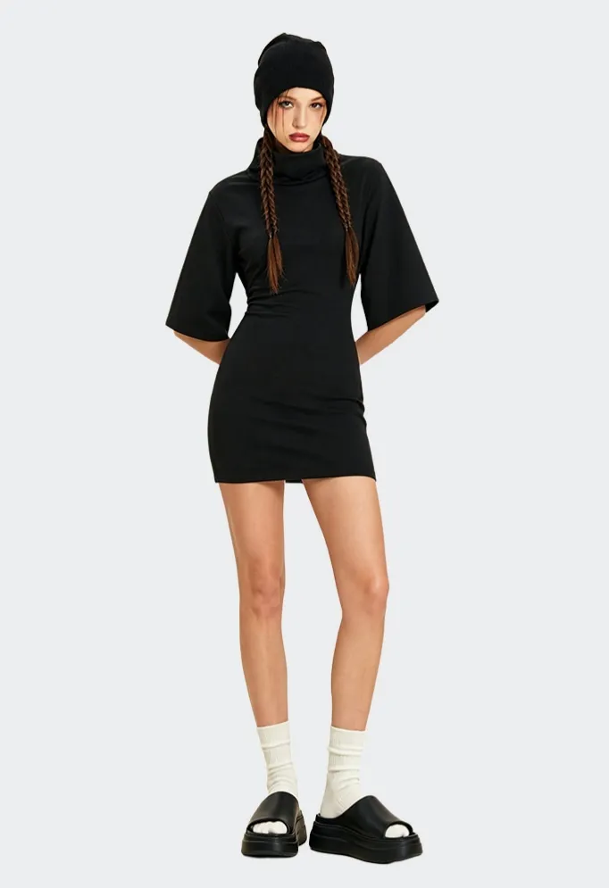 Detalhe do Vestido Casual Justo