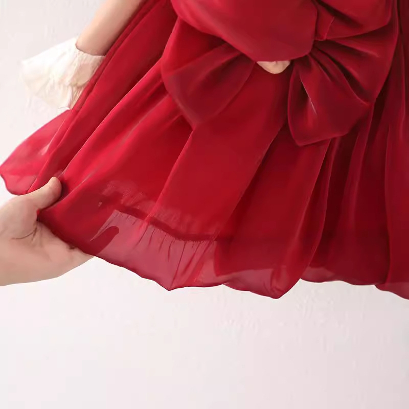 Vestido Floral de Verão para Meninas Roupas Casuais para Bebês Vestido de Aniversário Infantil Fashion e Saia Atacado