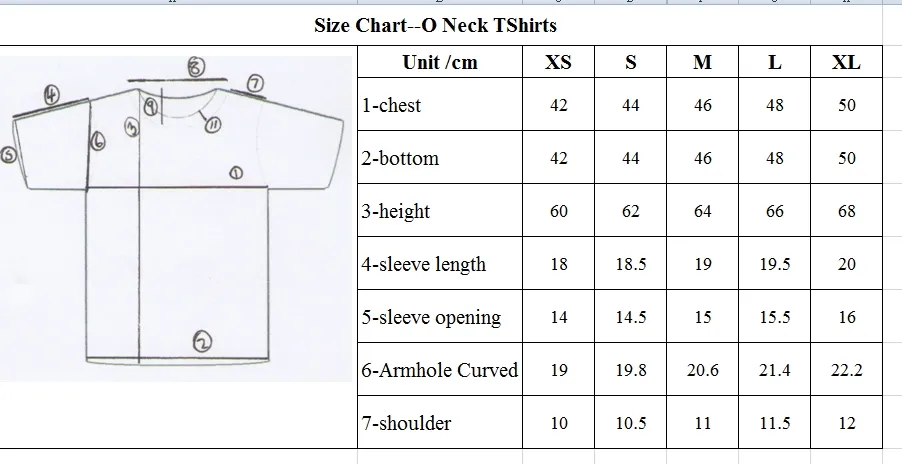 Tabela de Tamanhos Vestido Casual Feminino