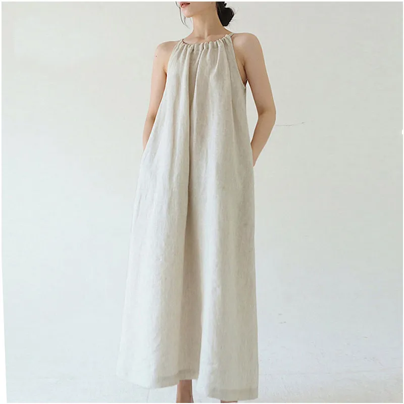 Vestido Casual de Linho