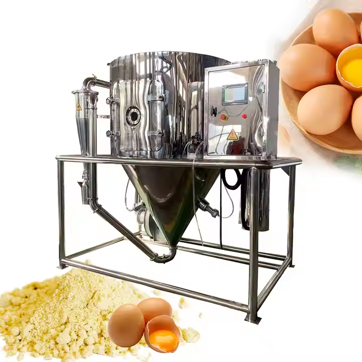 TOPTION Spray Dryer for Dry Herb Vaporizer Instant Powder Making Equipment for Food Processing PLC Core Components