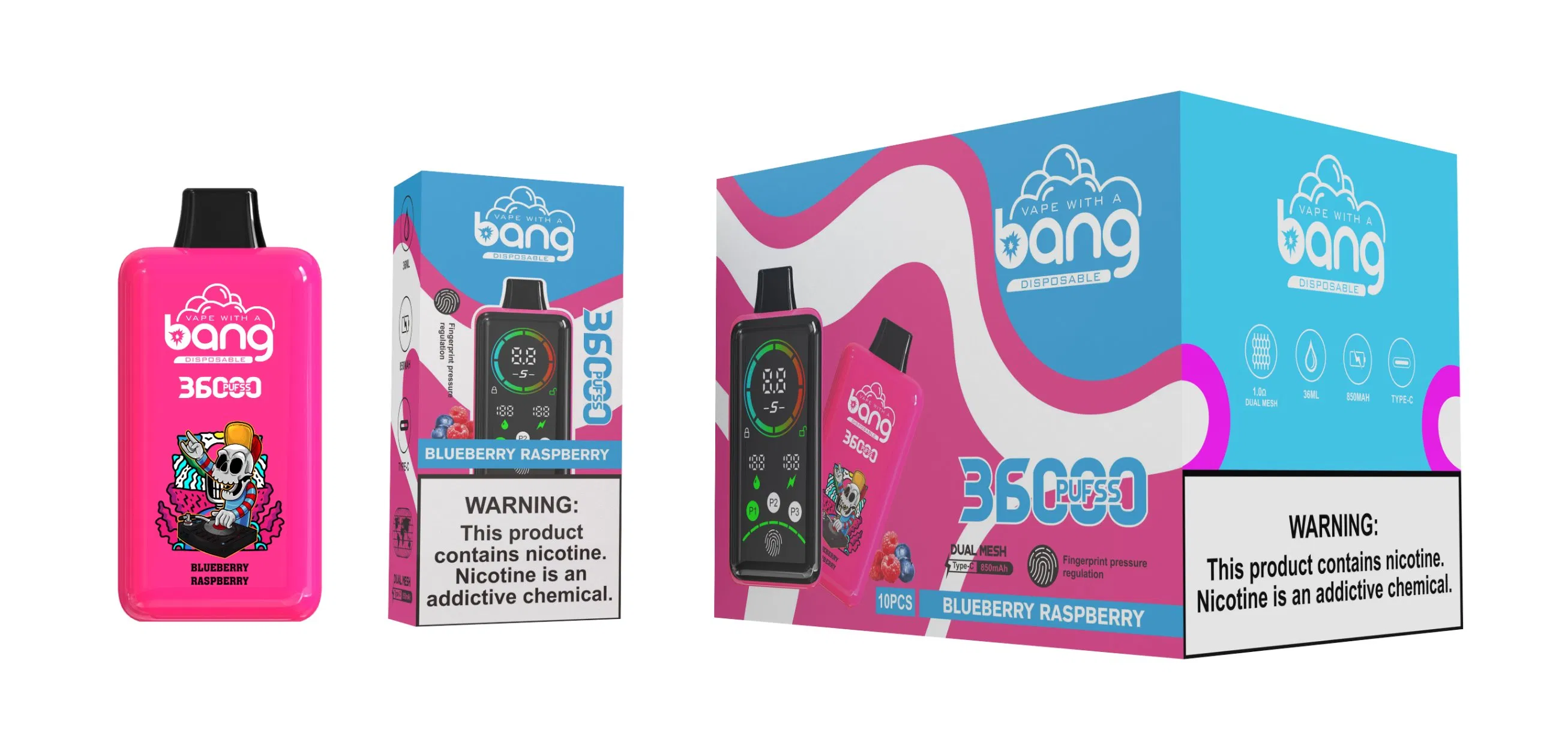 Factory Price Wholesale Vape Original Bang 36000 Puffs Electronic Cigarette Vape Pen
