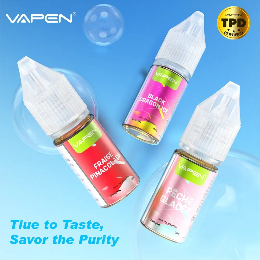 Vapen 2% Nicotine Nic Salt E Juice Fruit Flavors Vapes Electronic Cigarette 20mg Refillable Disposable I Vape Device E Liquid