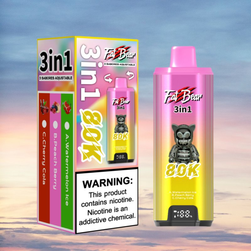 2025 Newest Hot Sale Aivono 3 in 1 Flavors 80000 Puffs Wholesale 80K Vaper Disposable 30K 40K 50K 60K 70K Vape Pen