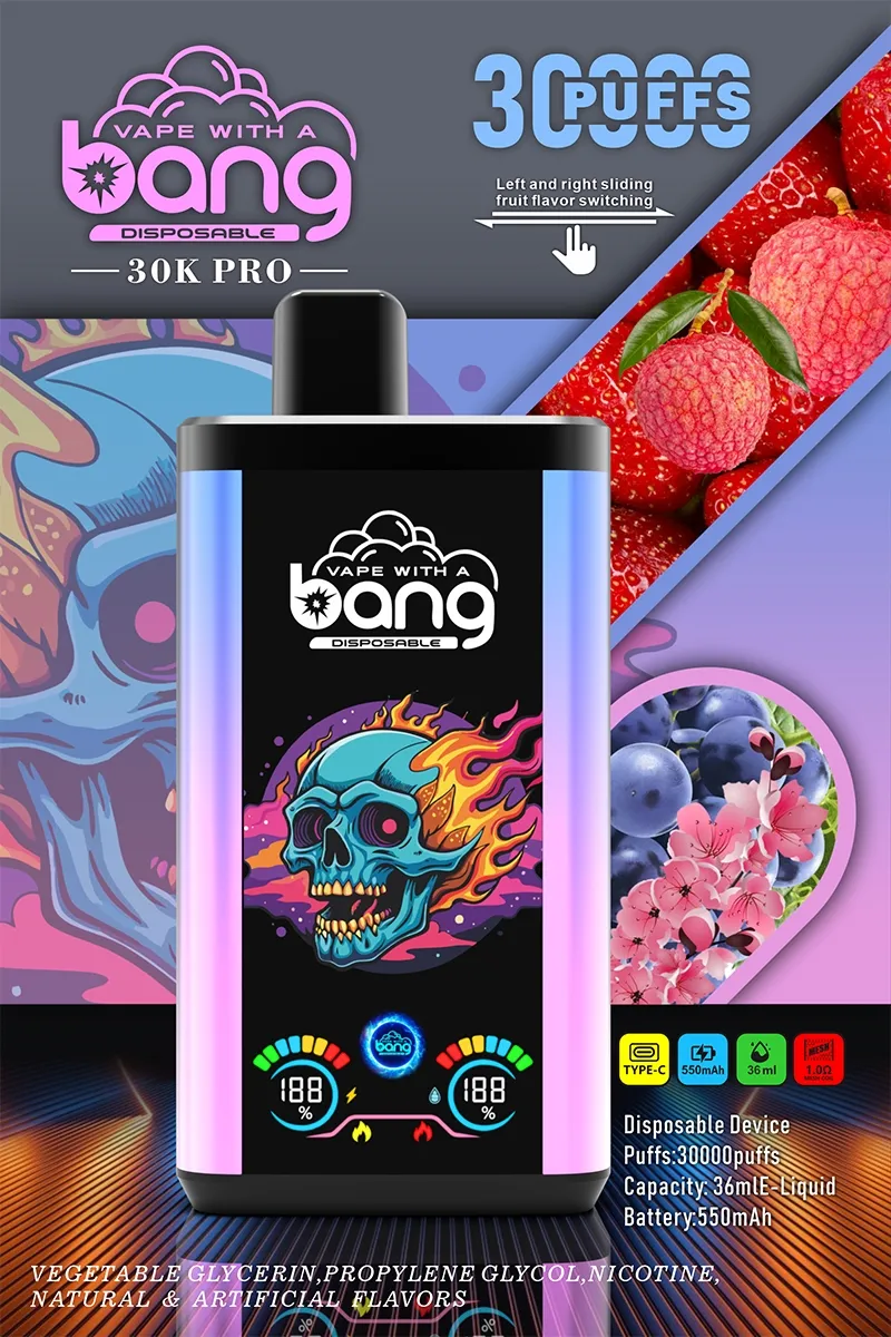 Factory Price Wholesale Vape Original Bang 36000 Puffs Electronic Cigarette Vape Pen