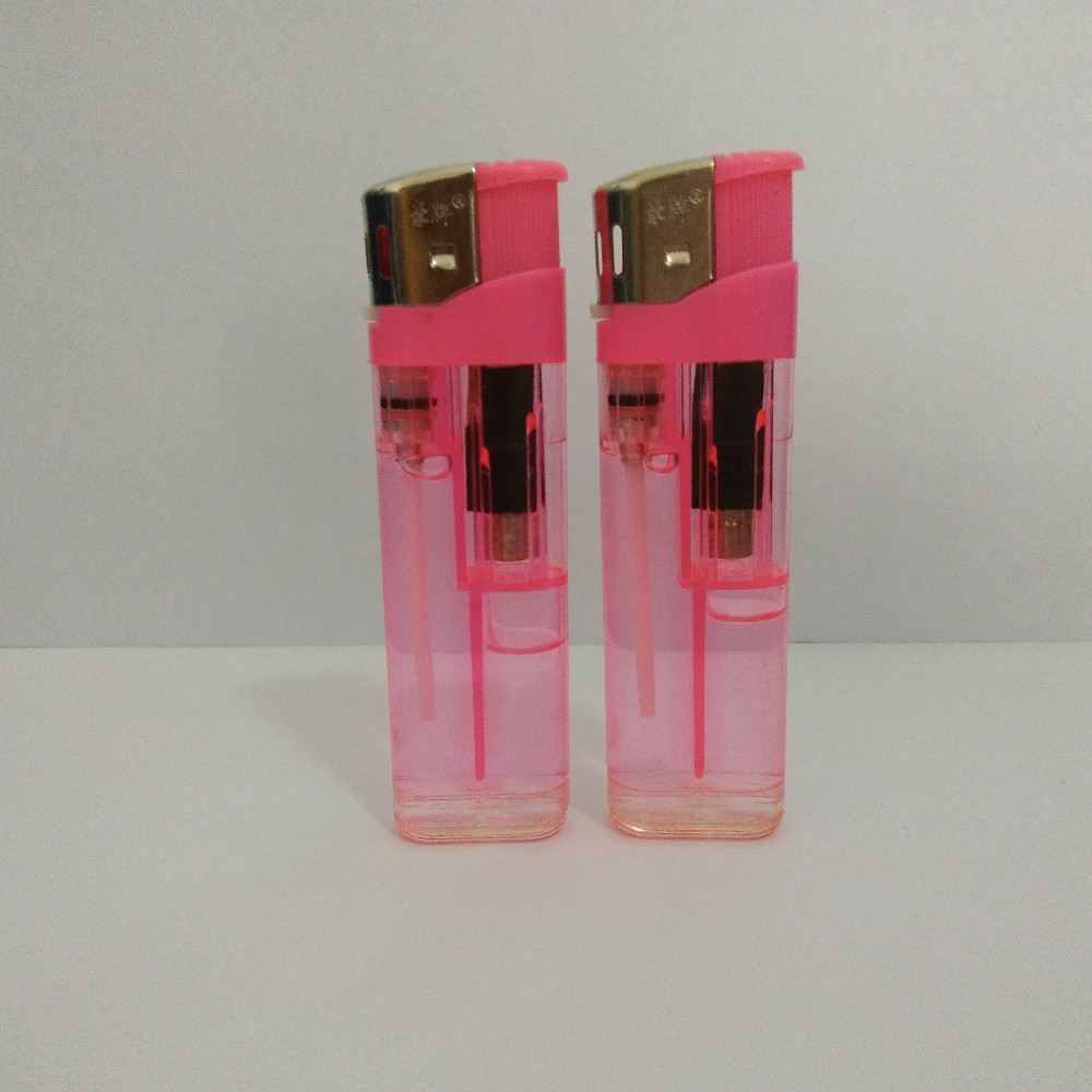 HP-169 Baida Classical Model Plastic Disposable Electronic Cigarette Transparent Lighter with logo
