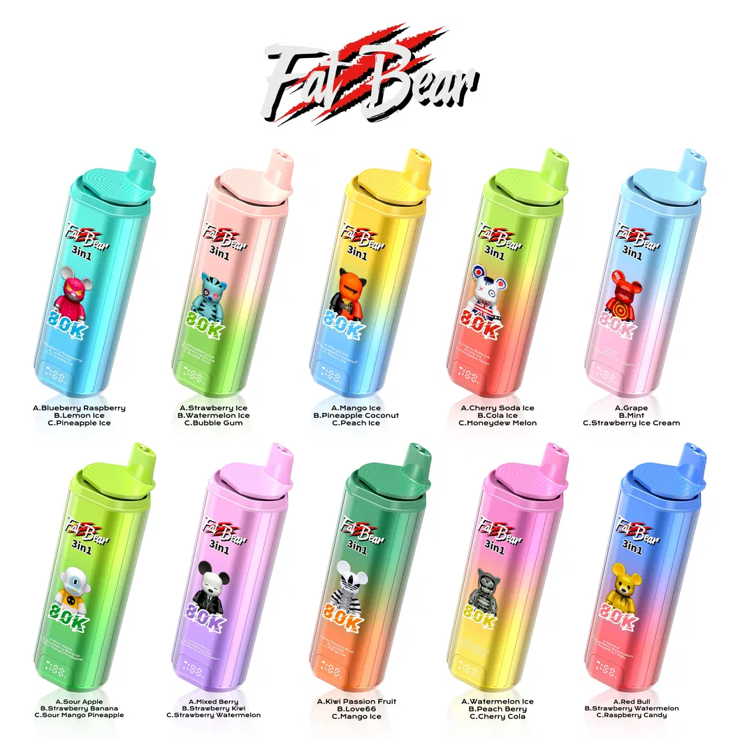 Aim Fat Bear 80000 Puffs Detailed Photo 1
