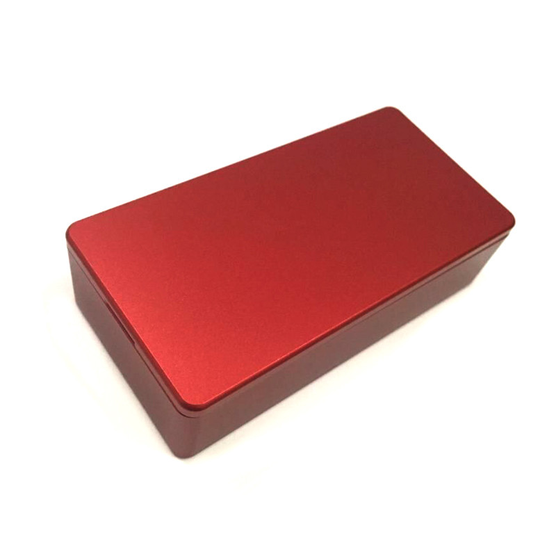 Custom CNC Machining Aluminum 1590G Box Mod Enclosure Inside View