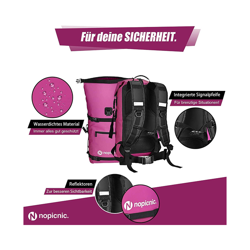 Detailed Dry Bag Pockets