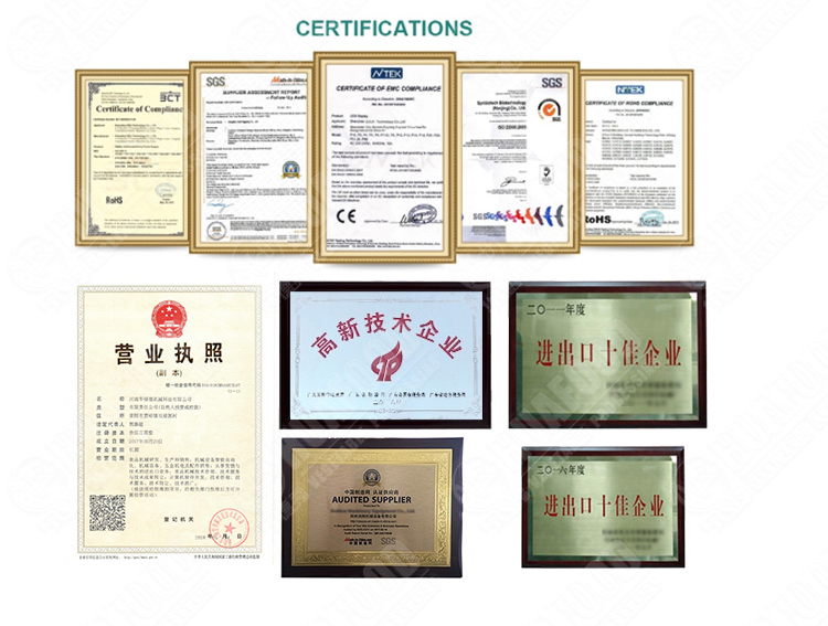 Product Certifications