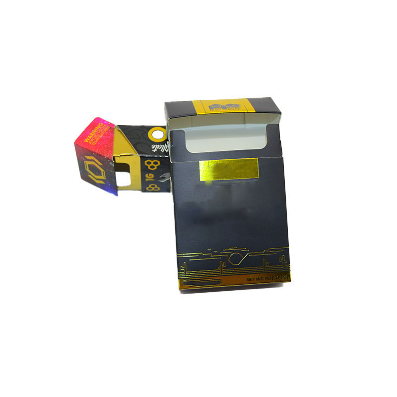 10 20 Disposable Paper Cigarette Pack Box Custom logo Empty Blank Cigarette Boxes Packaging Cardboard Smoke Tobacco Box