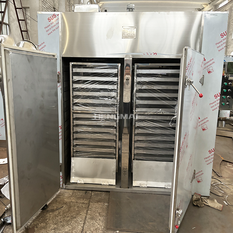 Industrial 48-Tray Hot Air Circulation Dryer Oven Beef Jerky Candy Vegetable Fruit Dehydrator Ti Motor Rose for Wet Wipe Vape