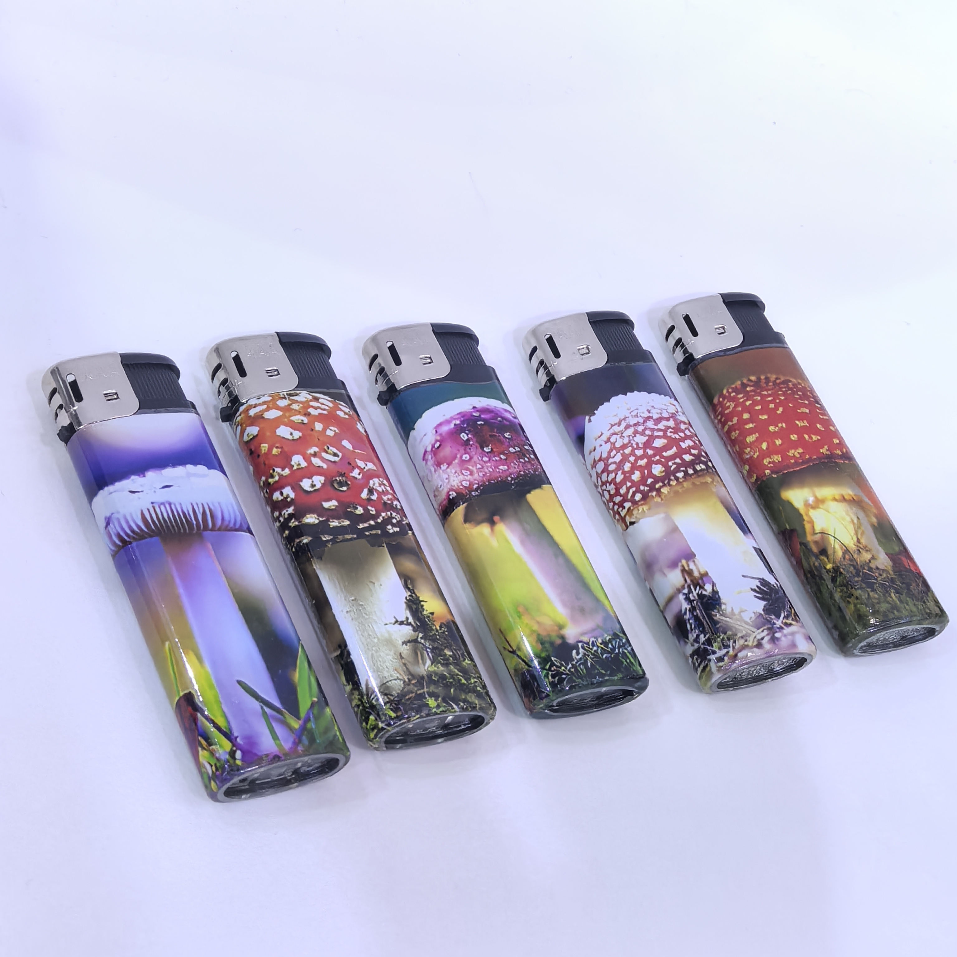 Modern Disposable Gas Lighter Classic Electric Cigarette for Smoking Logo Packing for Camping