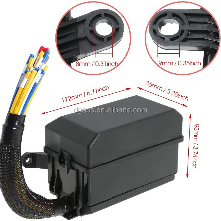 Auto Relay Fuse Box Detail 4