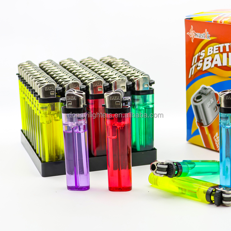 50 Tray BAIDA Lighter Best Sale Electronic Cigarette with Beautiful Color Smoking Accessories Electronic