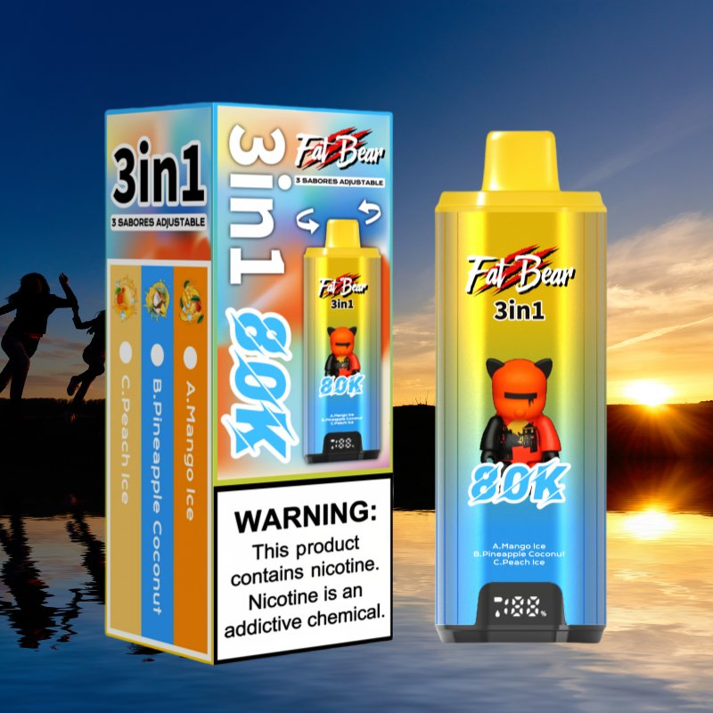 2025 Newest Hot Sale Aivono 3 in 1 Flavors 80000 Puffs Wholesale 80K Vaper Disposable 30K 40K 50K 60K 70K Vape Pen