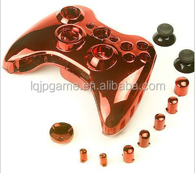 Assembly Gold Full Shell Kit for Xbox 360 Wireless Game Controller Gold Shell Mod Kit