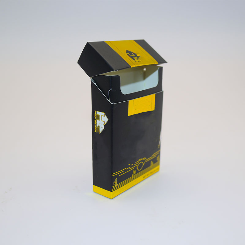 Custom Printed Cardboard Cigarette Box Packaging Style 2