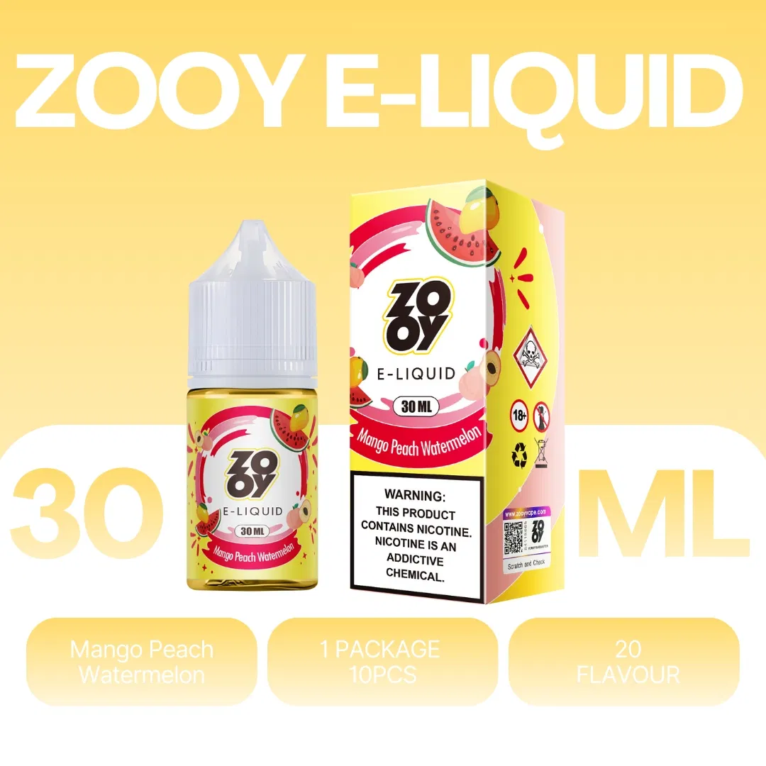 Zooy E-Liquid Poland's Best Choice 100ml 60ml 30ml 10ml Vape Mods Device Electronic Atomizer Liquid 20mg 30mg 50mg E-Juice Nicotine Salt E-Liquid