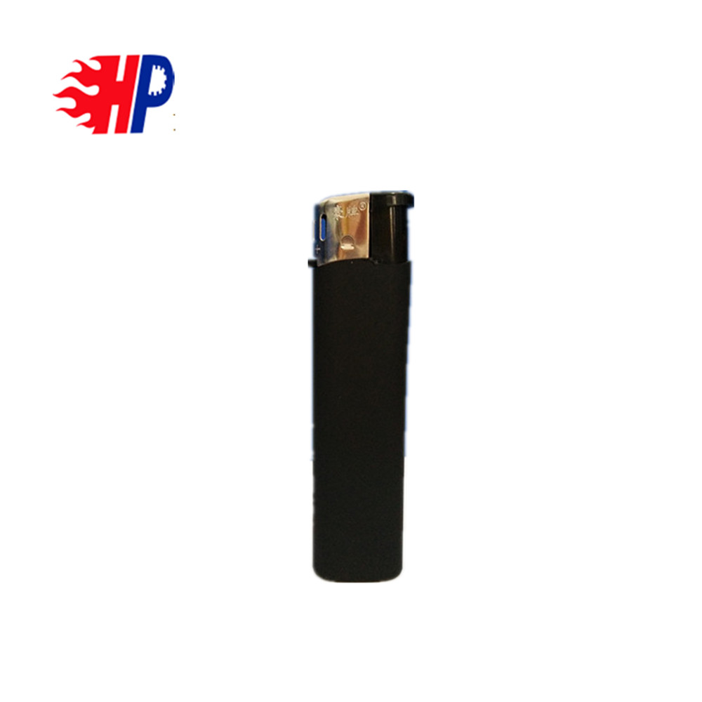 HP-127 Isquerios Disposable/refillable Butane Torch Plastic Cigarette China Sigara E Cigarette Black Lighter Custom