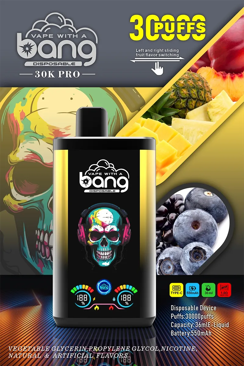Factory Price Wholesale Vape Original Bang 36000 Puffs Electronic Cigarette Vape Pen