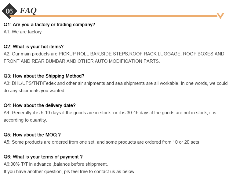 Specification Part 6