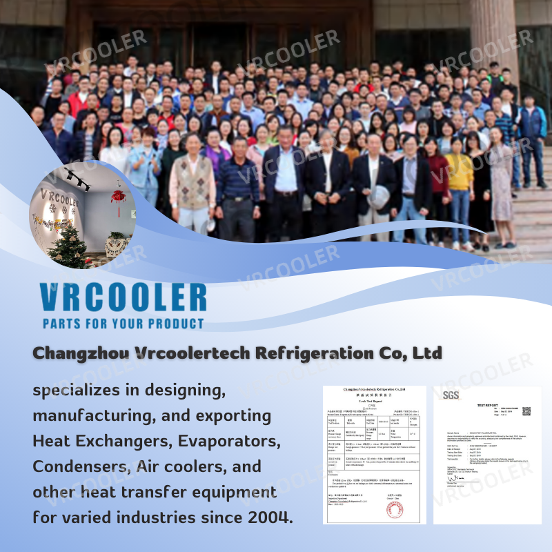 Replacement Evaporator Coil For Air Handler Aluminum Fin Stainless Steel Tube Coil