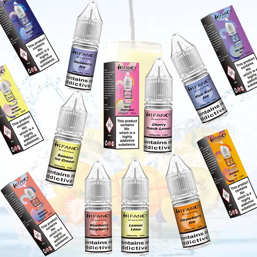 Tpd Certified Mixed Fruit Vape Wholesale Pen Hookah Nic Salt Ejuice Liquid for Refillable Pod