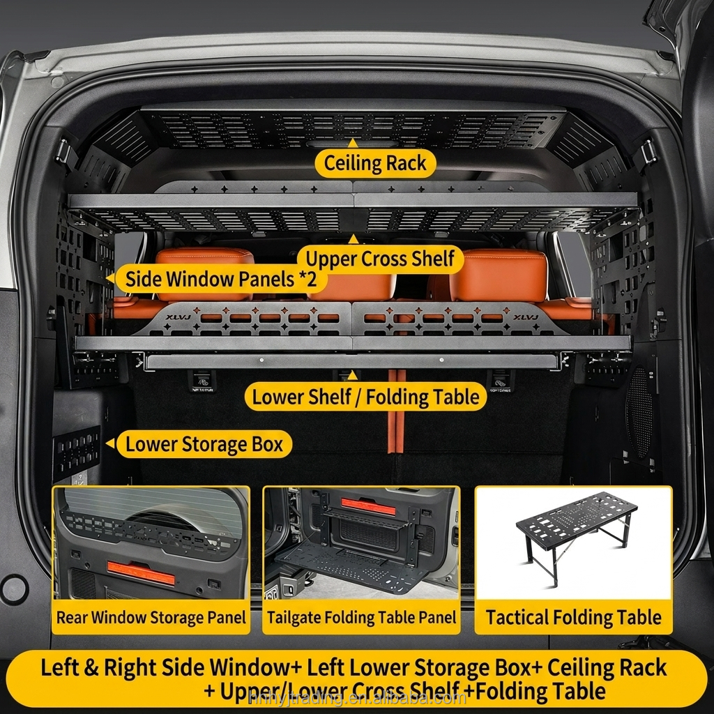 Tailgate Storage Rack Display 1