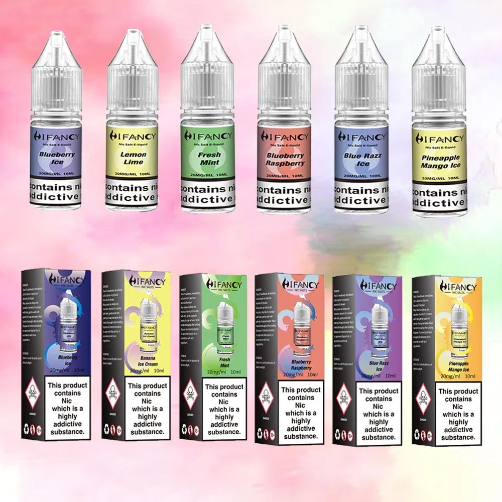 Tpd Certified Mixed Fruit Vape Wholesale Pen Hookah Nic Salt Ejuice Liquid for Refillable Pod