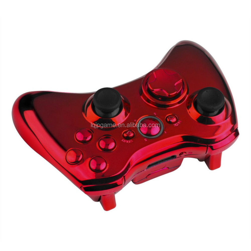 Assembly Gold Full Shell Kit for Xbox 360 Wireless Game Controller Gold Shell Mod Kit