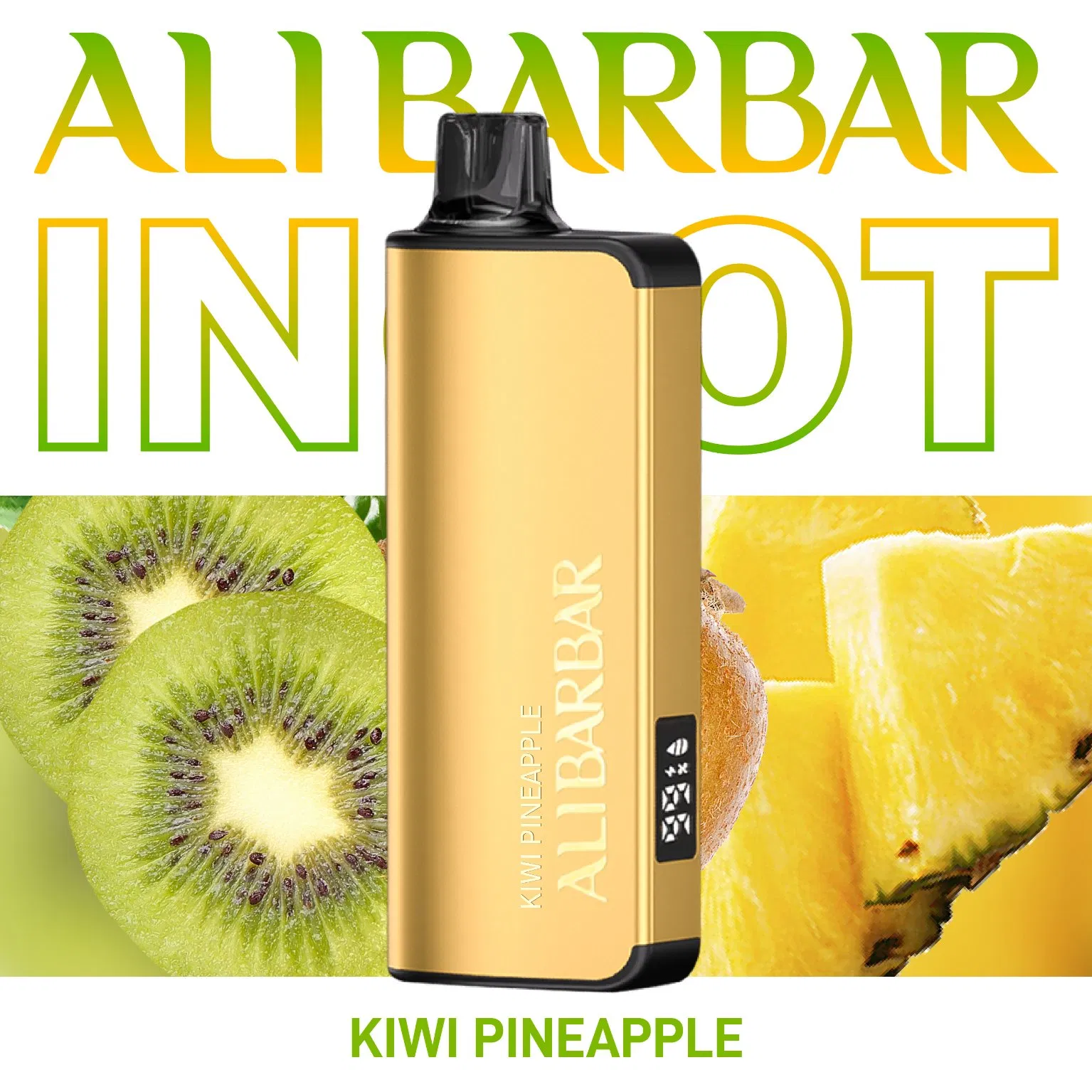 Alibarbar Ingot 9000 Puffs Disposable Vape Mesh Coil E-Hookah Charger New Model Au Wholesale