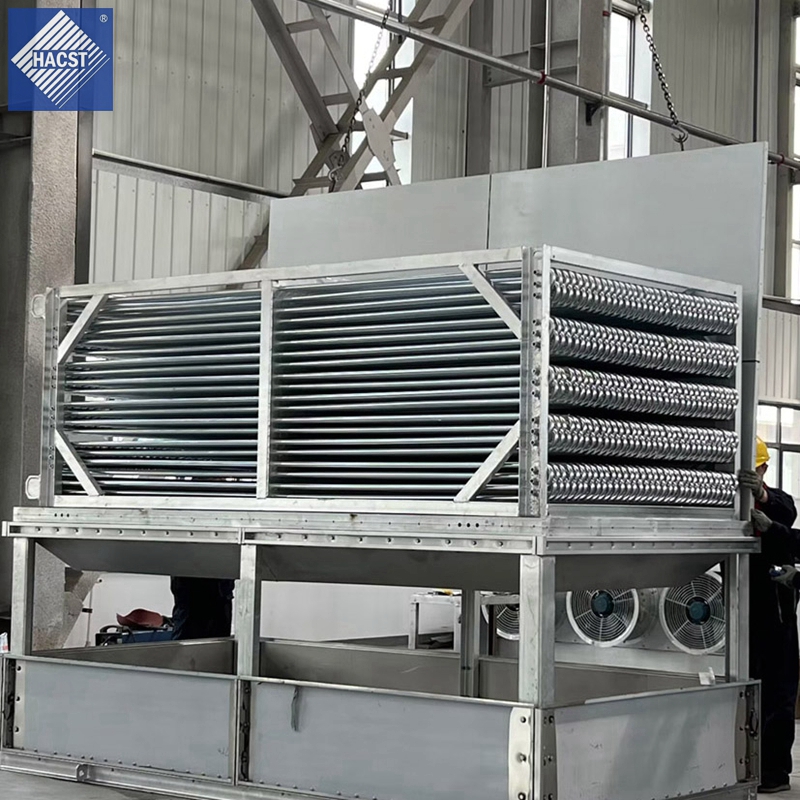 Customized Closed Cooling Tower Evaporative Condenser Coil Heat Exchanger Replacement