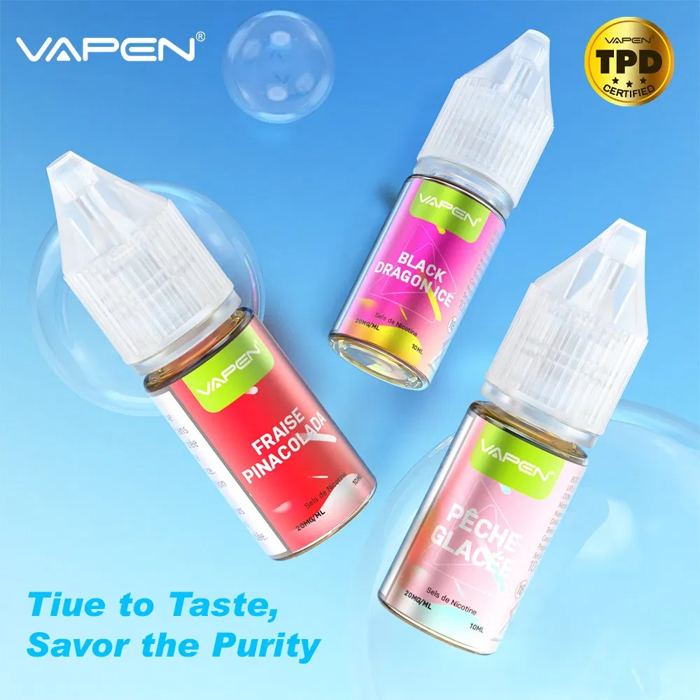 Vapen 2% Nicotine Nic Salt E Juice Fruit Flavors Vapes Electronic Cigarette 20mg Refillable Disposable I Vape Device E Liquid