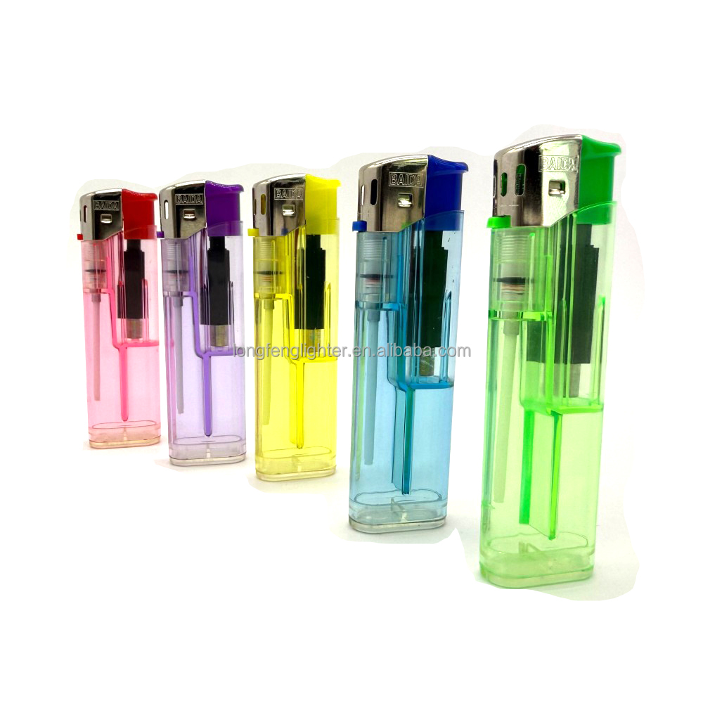 2025 Cheap Price Baida Lighter Electronic Cigarette with Beautiful Label/pvc Smoke--electronic--Lighterwholesale