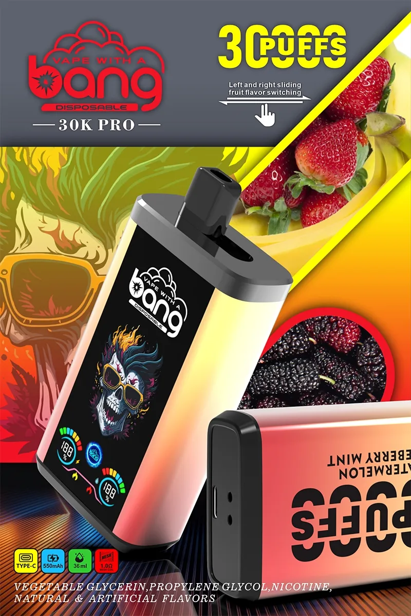 Factory Price Wholesale Vape Original Bang 36000 Puffs Electronic Cigarette Vape Pen