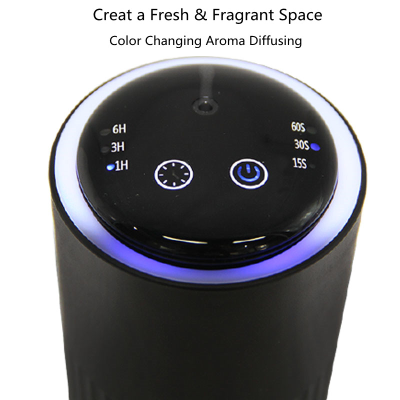 Essential Oils Portable Diffuser Intelligent Vaporizer Battery Operated Aroma Pure Car Mini Air Humidifier Volcano Vaporizer